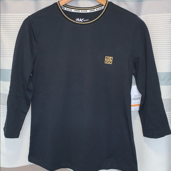 Anne Klein Sport Women’s Black Shirt - Picture 1 of 3